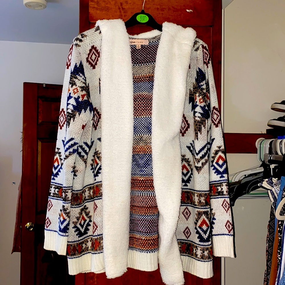 Sherpa Cardigan